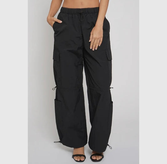 Nylon Cargo Pants