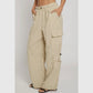 Nylon Cargo Pants