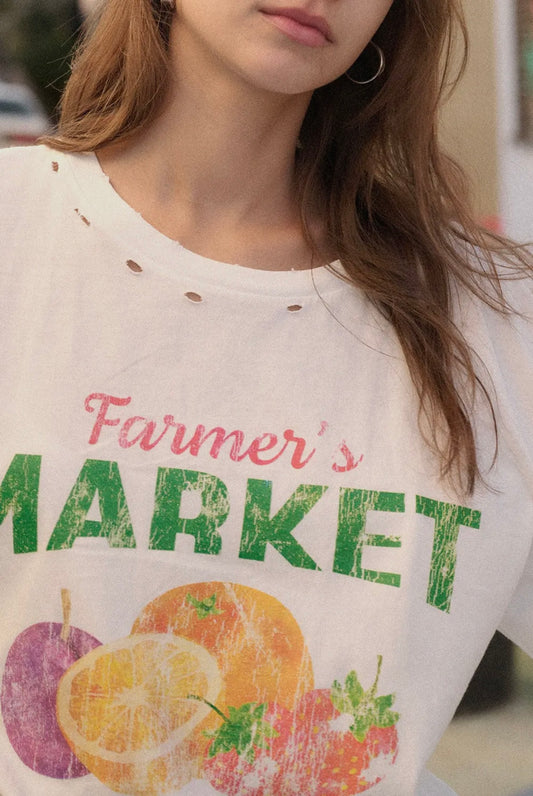 Farmer's Market Oversized Tee