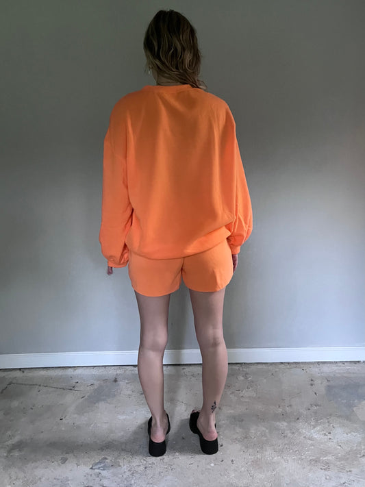 Tangerine Graphic Sweatshirt