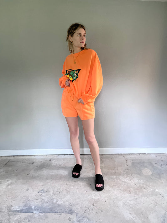 Tangerine Graphic Sweatshirt